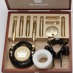 Jes-Extender-Extender per Pene Placcato Oro · Anelli & Guaine per pene