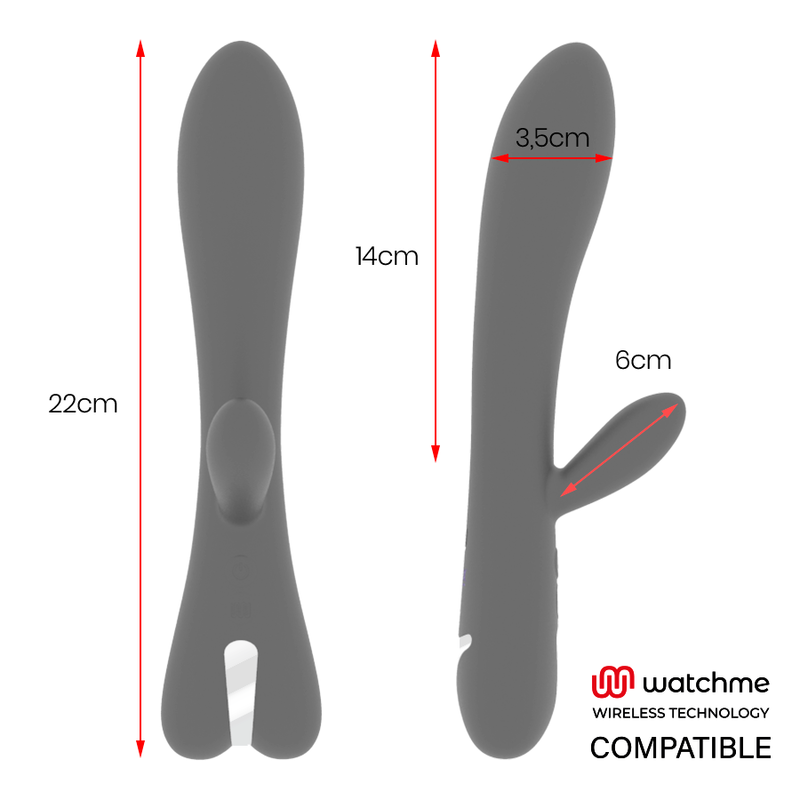 Brilly Glam-Erik Vibratore + Watchme Remote Control-Silicone, 10 · Vibratori (immagine 6)