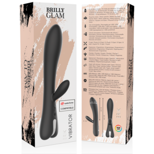 Brilly Glam-Erik Vibratore + Watchme Remote Control-Silicone, 10 · Vibratori (immagine 5)