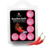 Secretplay Cosmetic-Set 6 Biglie Brasiliane Triplo Effetto · Lubrificanti