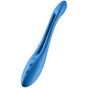 Satisfyer Vibrator-Elastic Game Multi Vibrator Blue-Silicone, 10