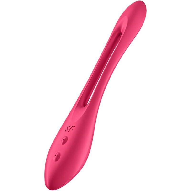 Satisfyer Vibrator-Elastic Joy Multi Vibratore Red-Silicone · Anelli & Guaine per pene