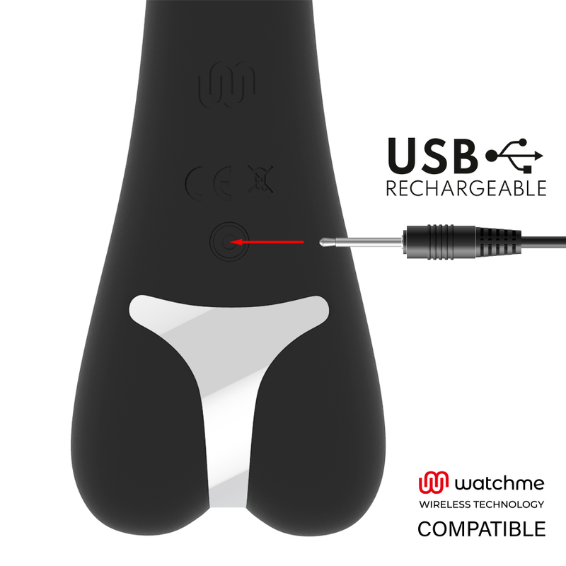 Brilly Glam-Ryan Vibrator + Watchme Telecomando-Silicone, 10 velocità · Vibratori (imaginea 5)