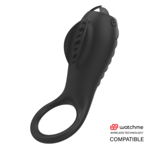 Brilly Glam-Alan Ring + Watchme Remote Control-Silicone, 10 velocità · Anelli & Guaine per pene (immagine 8)