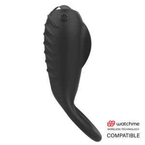Brilly Glam-Alan Ring + Watchme Remote Control-Silicone, 10 velocità · Anelli & Guaine per pene (immagine 4)