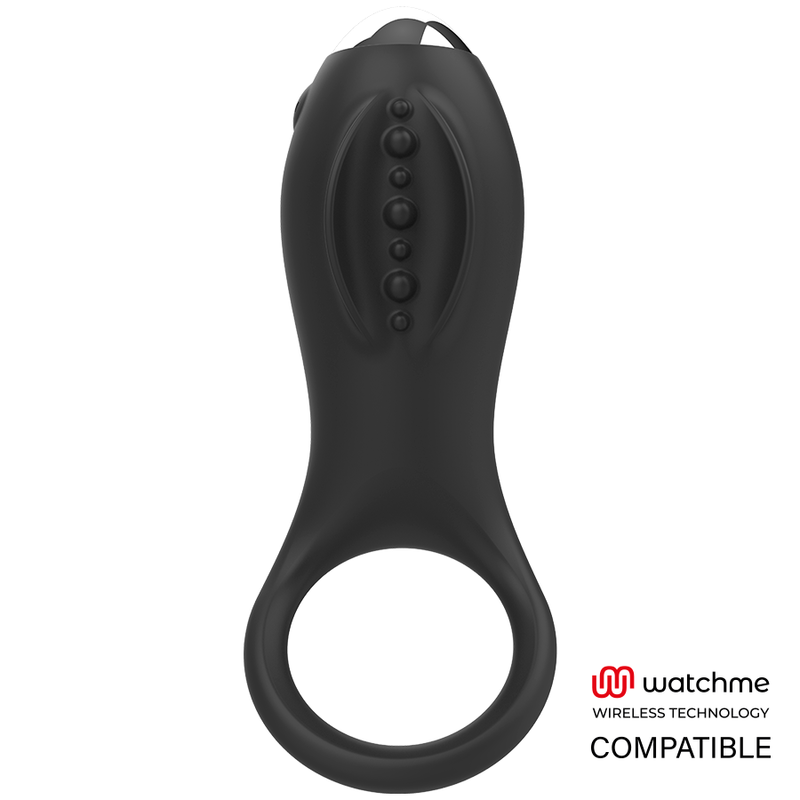 Brilly Glam-Alan Ring + Watchme Remote Control-Silicone, 10 velocità · Anelli & Guaine per pene (immagine 5)