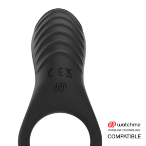 Brilly Glam-Alan Ring + Watchme Remote Control-Silicone, 10 velocità · Anelli & Guaine per pene (immagine 6)