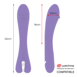 Mr. Boss-Enzo Vibrator + Watchme Telecomando senza fili-Silicone · Vibratori (imaginea 6)