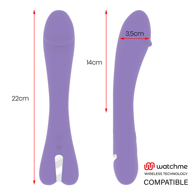 Mr. Boss-Enzo Vibrator + Watchme Telecomando senza fili-Silicone · Vibratori (imaginea 6)