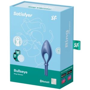 Satisfyer Ring-Bullseye Anello Vibratore con App, Silicone · Anelli & Guaine per pene (immagine 3)