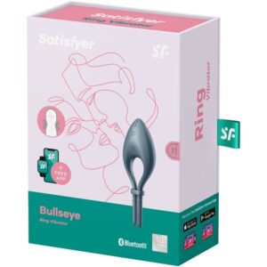 Satisfyer Ring-Bullseye Anello Vibratore con App, Silicone · Anelli & Guaine per pene (immagine 6)