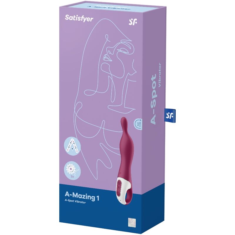 Satisfyer-Vibratore Punto A-Mazing 1 Silicone Berry 3 Satisfyer-Vibratore Punto A-Mazing 1 Silicone Berry · Vibratori (imaginea 3)
