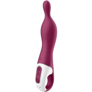 Satisfyer-Vibratore Punto A-Mazing 1 Silicone Berry · Vibratori