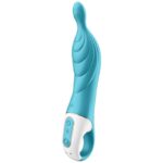Satisfyer Vibrator-Amazing 2 A-spot Vibromassaggio Turchese-Silicone · Vibratori