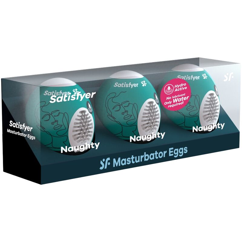 Satisfyer Eggs-3 Uova Masturbanti Naughty-TPE · Kit di giocattoli (immagine 2)