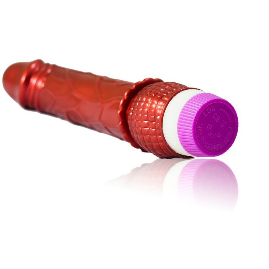Baile Vibrators-Vibratore Realistico Rosso 23 Cm · Vibratori (immagine 4)