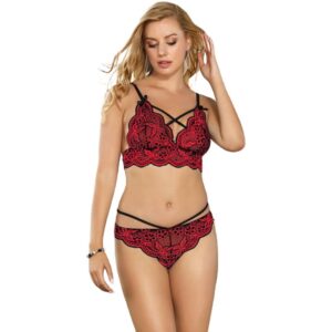 Subblime-Set di due pezzi di pizzo e tanga 391 Subblime-Set di due pezzi di pizzo e tanga