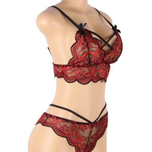 Subblime-Set di due pezzi di pizzo e tanga · Lingerie sexy donna (imaginea 9)