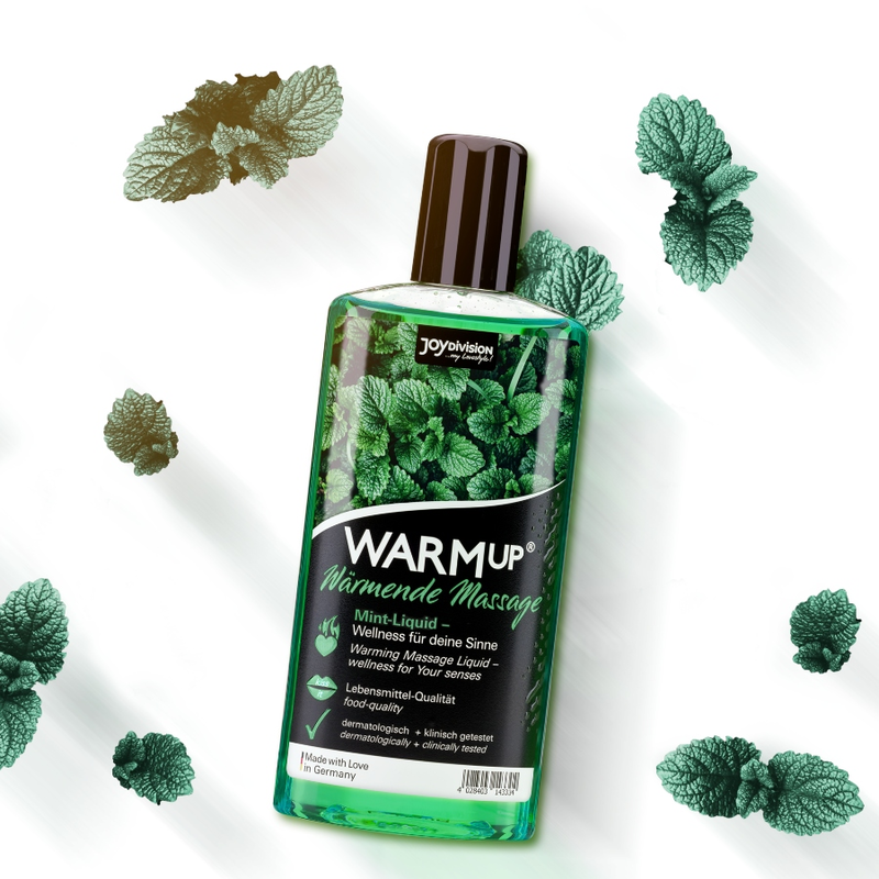 Joydivision-Warmup Gel di Massaggio Riscaldatore Mint, 150 ml 2 Joydivision-Warmup Gel di Massaggio Riscaldatore Mint, 150 ml · Massaggio erotico (imaginea 2)
