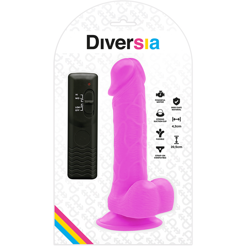 Diversia-Dildo Vibratore Flessibile 20.5 cm o 4.2 cm-TPE 31 Diversia-Dildo Vibratore Flessibile 20.5 cm o 4.2 cm-TPE · Vibratori (imaginea 5)