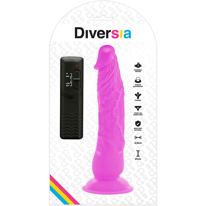 Diversia-Dildo Vibratore Flessibile 21 cm o 4.9 cm-TPE 19 Diversia-Dildo Vibratore Flessibile 21 cm o 4.9 cm-TPE · Vibratori (imaginea 7)