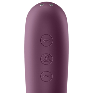 Satisfyer Air Pulse-Dual Kiss Air Pulse Vino Vibratore 7 Satisfyer Air Pulse-Dual Kiss Air Pulse Vino Vibratore · Vibratori (imaginea 3)