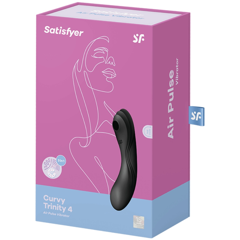 Satisfyer Air Pulse-Curvy Trinity 4 Air Pulse Vibrator 3 Satisfyer Air Pulse-Curvy Trinity 4 Air Pulse Vibrator · Vibratori (imaginea 3)