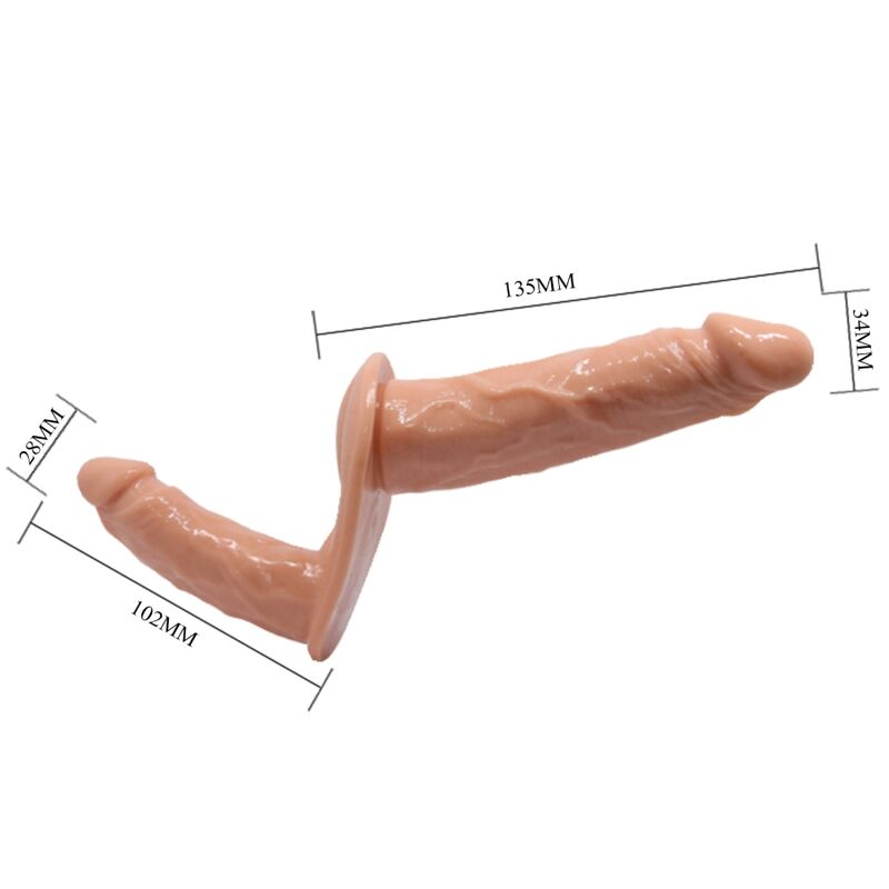 Baile Harness Collection-Dildo Doppio Ultra Appassionato con Imbracatura-TPR 2 Baile Harness Collection-Dildo Doppio Ultra Appassionato con Imbracatura-TPR · Dildo & Stimolatori (imaginea 2)