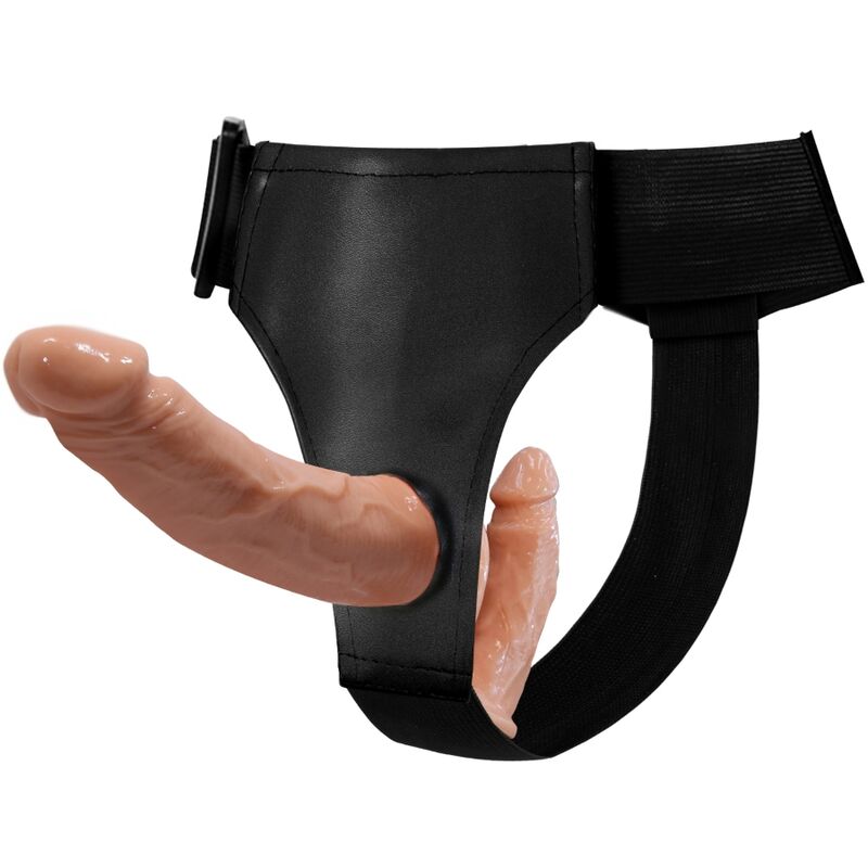 Baile Harness Collection-Dildo Doppio Ultra Appassionato con Imbracatura-TPR 1 Baile Harness Collection-Dildo Doppio Ultra Appassionato con Imbracatura-TPR · Dildo & Stimolatori