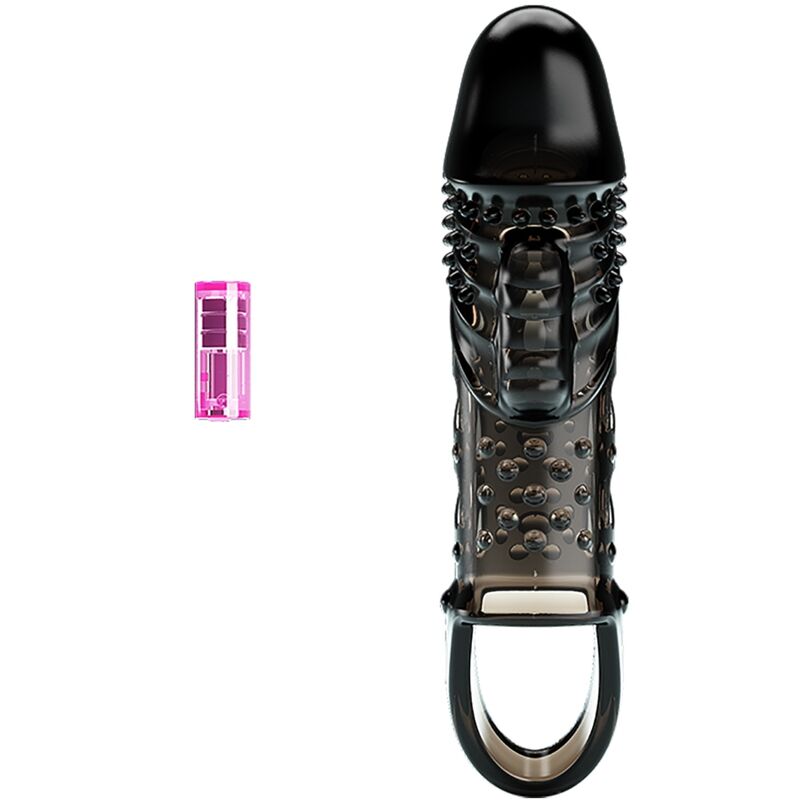 For Him-Cecilia Guaina per pene Nero-TPR — PRETTY LOVE · Anelli & Guaine per pene (imaginea 5)