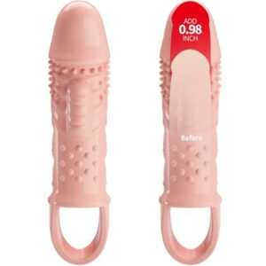 For Him-Cecelia Guaina per pene Natural-TPR — PRETTY LOVE · Anelli & Guaine per pene
