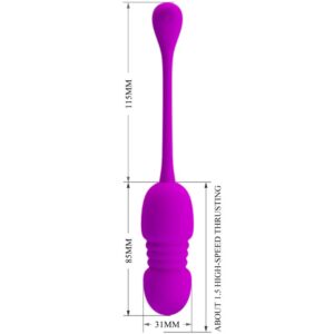 Remote Control-Callieri Uovo Vibrante Ricaricabile — PRETTY LOVE · Vibratori (immagine 2)