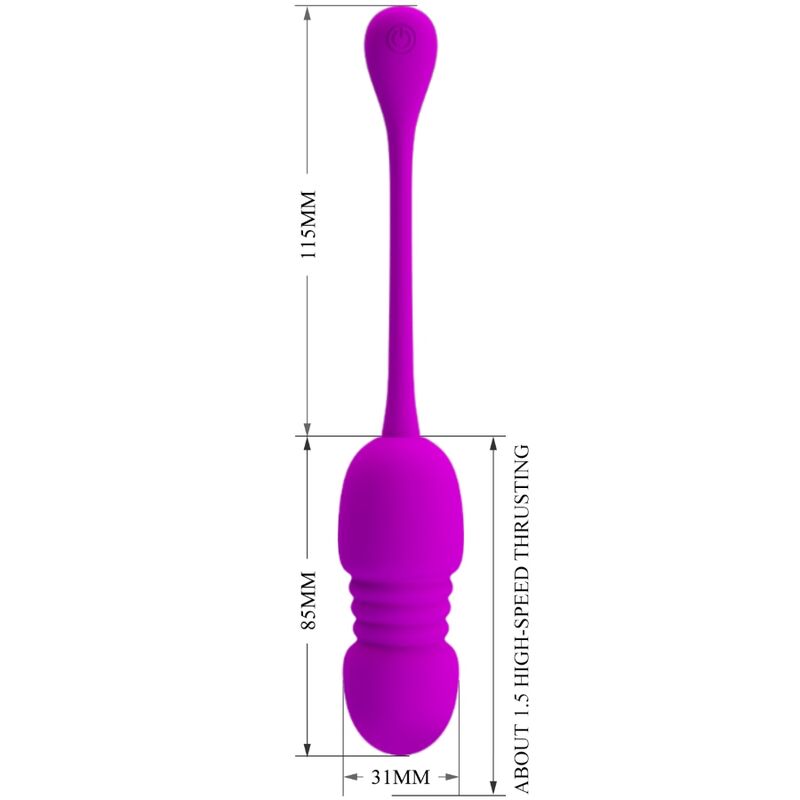 Remote Control-Callieri Uovo Vibrante Ricaricabile — PRETTY LOVE · Vibratori (immagine 2)