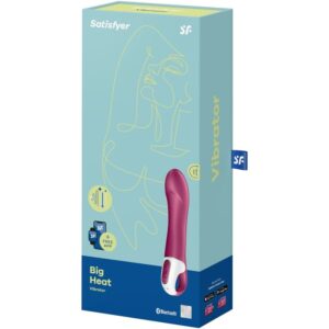 Satisfyer Vibrator-Big Heat Vibrator per il punto G-Silicone · Vibratori (imaginea 4)