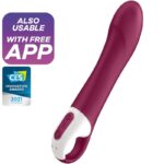 Satisfyer Vibrator-Big Heat Vibrator per il punto G-Silicone · Vibratori