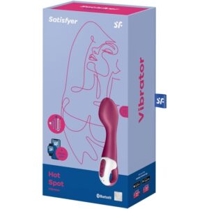 Satisfyer Vibrator-Hot Spot Vibratore G-spot con Riscaldamento-Silicone 7 Satisfyer Vibrator-Hot Spot Vibratore G-spot con Riscaldamento-Silicone · Vibratori (imaginea 3)