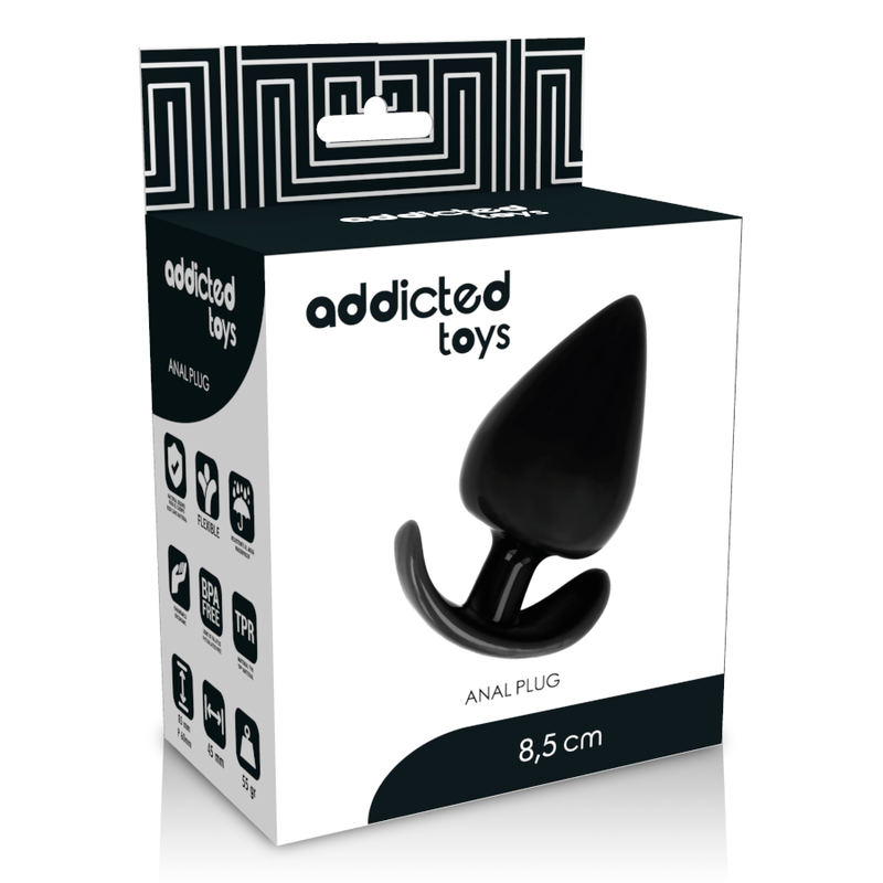 Addicted Toys-Plug anale 8.5 cm-TPR, impermeabile 3 Addicted Toys-Plug anale 8.5 cm-TPR, impermeabile · Accessori BDSM (imaginea 3)