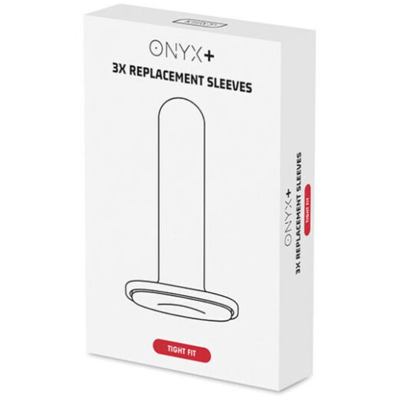 Kiiroo-Manicotti di ricambio Onyx+ Tight Fit 3 Pezzi 2 Kiiroo-Onyx+ Huse de Înlocuire 3 Bucăți - Tight Fit-TPE · Masturbatoare (imaginea 2)