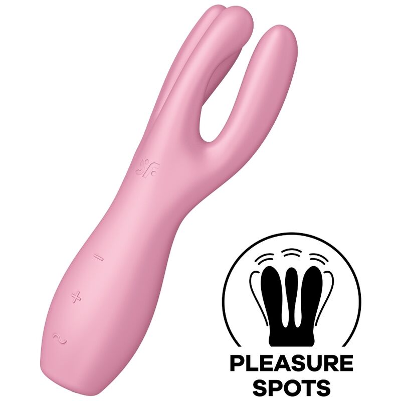Satisfyer-Tre Vibratore a tre braccia in Silicone 8 Satisfyer-Tre Vibratore a tre braccia in Silicone · Vibratori (imaginea 2)
