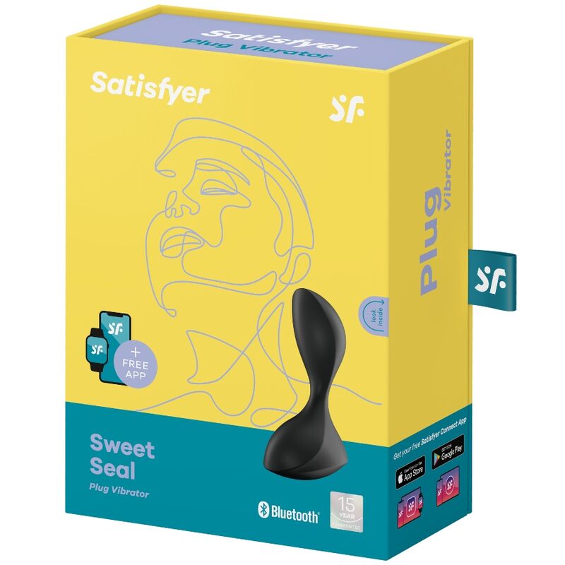 Satisfyer Connect-Sweet Seal Plug anale Vibratore Controllato · Accessori BDSM (imaginea 8)