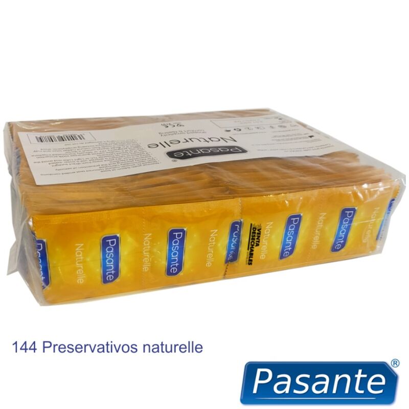 Pasante-Naturelle Preservativi Pacchetto 144 Pezzi 1 Pasante-Naturelle Preservativi Pacchetto 144 Pezzi · Preservativi