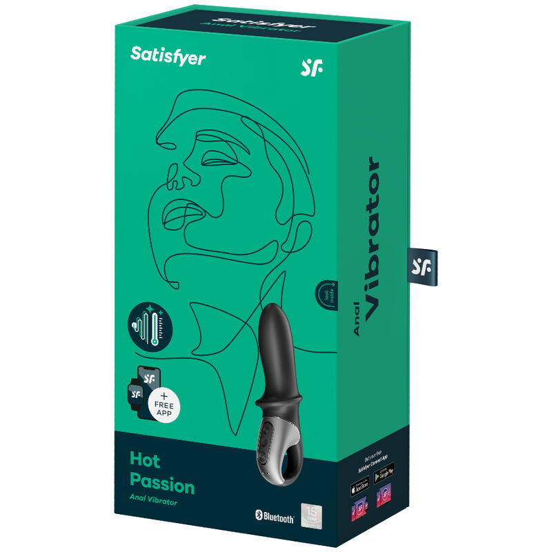 Satisfyer Connect-Satisfyer Hot Passion Vibratore Anale · Giocattoli anali (immagine 2)