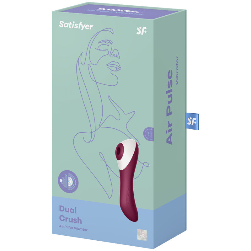 Satisfyer Air Pulse-Dual Crush Vibratore ad aria pulsata 2 Satisfyer Air Pulse-Dual Crush Vibratore ad aria pulsata · Vibratori (imaginea 2)