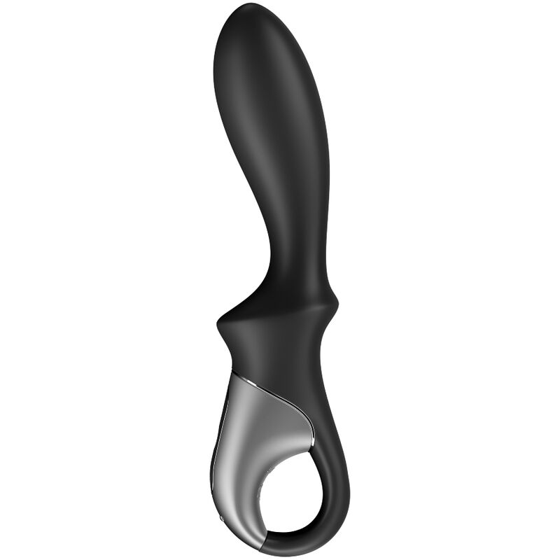 Satisfyer Connect-Calore Climax Vibratore Anale App Black-Silicone 2 Satisfyer Connect-Calore Climax Vibratore Anale App Black-Silicone · Giocattoli anali (imaginea 2)