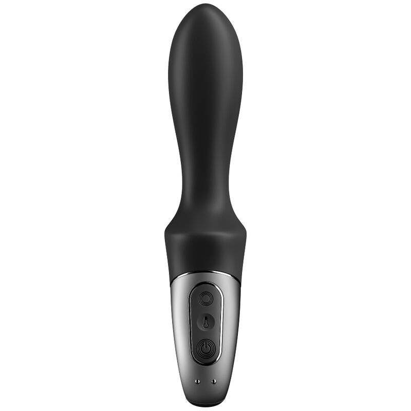 Satisfyer Connect-Calore Climax Vibratore Anale App Black-Silicone · Giocattoli anali (imaginea 4)