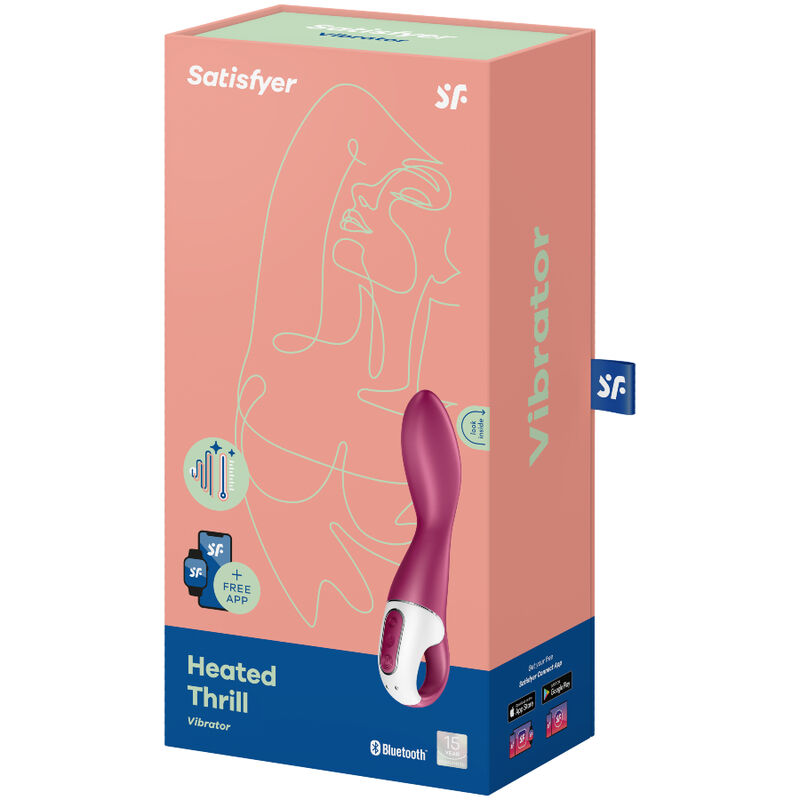 Satisfyer Vibrator-Heated Thrill G-spot Vibrator-Silicone, 12 2 Satisfyer Vibrator-Heated Thrill G-spot Vibrator-Silicone, 12 · Vibratori (imaginea 2)