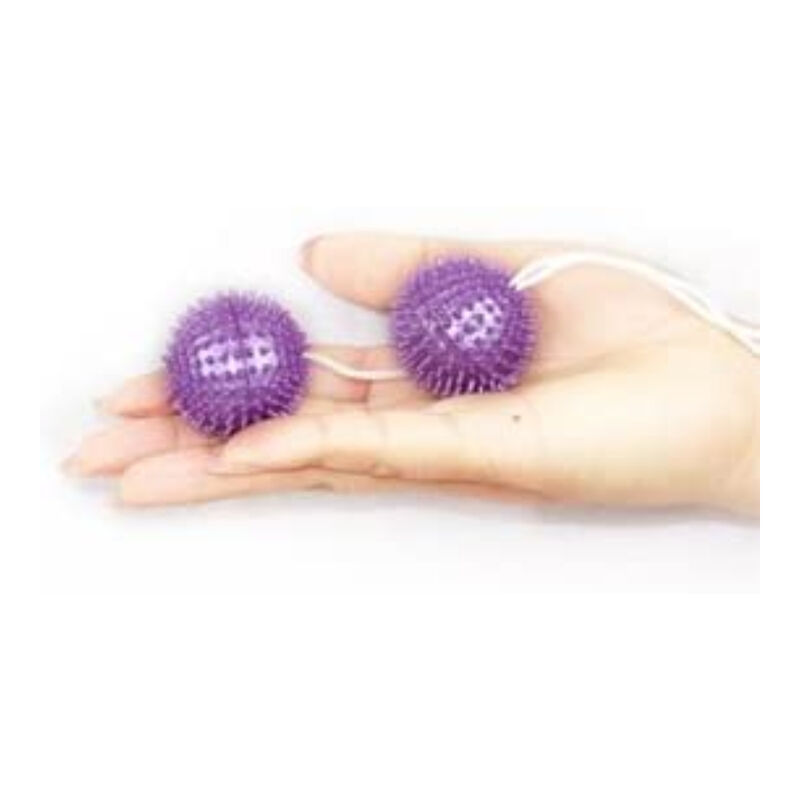 Baile Stimulating-Sfere Textured Viola 3.60 cm per il piacere 3 Baile Stimulating-Sfere Textured Viola 3.60 cm per il piacere · Giocattoli anali (imaginea 3)