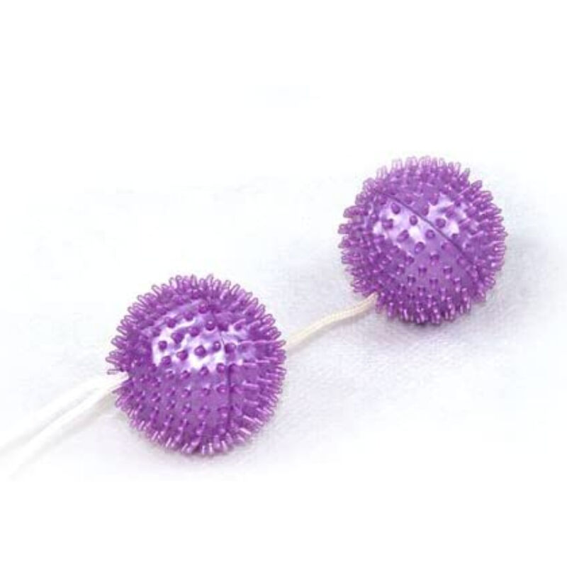 Baile Stimulating-Sfere Textured Viola 3.60 cm per il piacere 2 Baile Stimulating-Sfere Textured Viola 3.60 cm per il piacere · Giocattoli anali (imaginea 2)