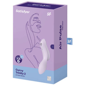 Satisfyer-Vibratore Air Pulse Curvy Trinity 2 · Vibratori (immagine 2)