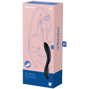Satisfyer Vibrator-Rrrolling Explosion Vibrator G-spot-Silicone · Vibratori (imaginea 3)